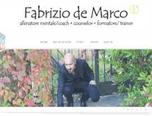 Tablet Screenshot of fabriziodemarco.com